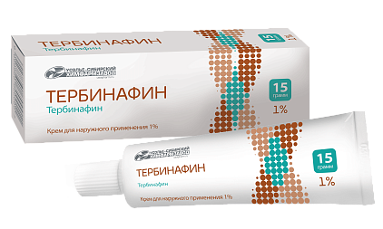 Тербинафин, 1%, крем для наружного применения, 15 г, 1 шт. фото