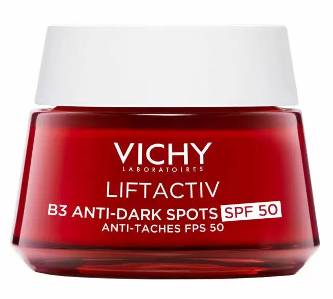 Vichy Liftactiv крем с витамином B3 против пигментации и морщин, крем, 50 мл, 1 шт, дневной, SPF 50 фото