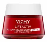 Vichy Liftactiv крем с витамином B3 против пигментации и морщин, крем, 50 мл, 1 шт, дневной, SPF 50 фото