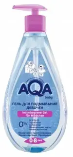 AQA baby гель для подмывания девочек, 250 мл, 1 шт. фото