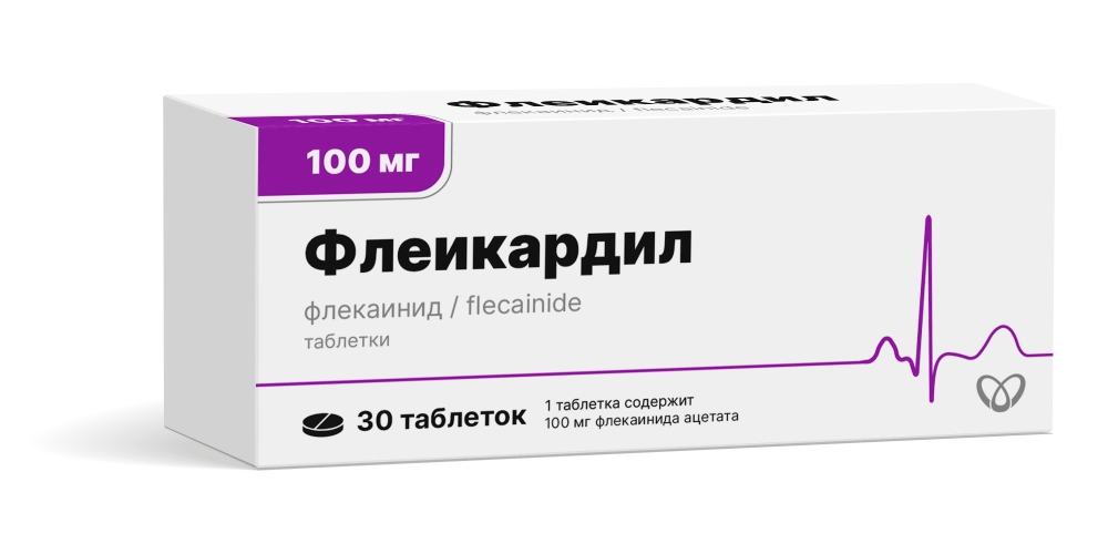 Флеикардил, 100 мг, таблетки, 30 шт. фото