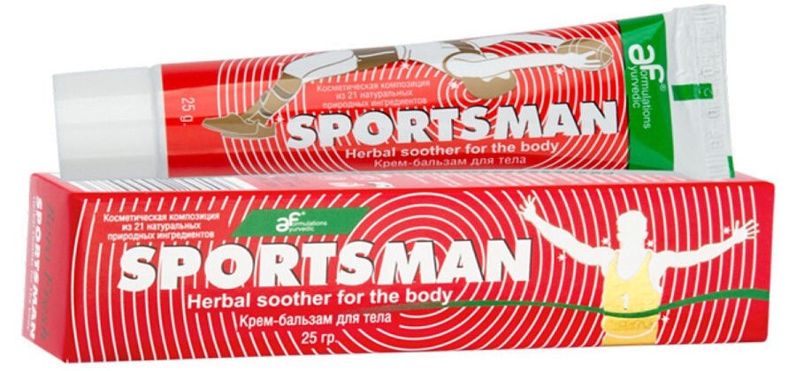 Боро Фреш Спортсмен, крем-бальзам для тела, 25 г, 1 шт. фото