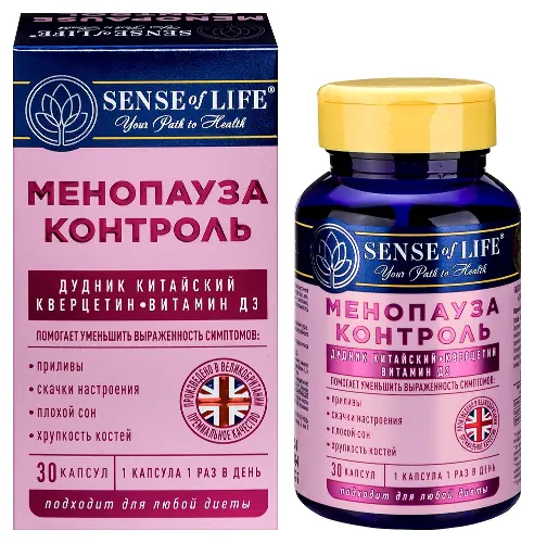 Sense of Life Менопауза контроль, капсулы, 30 шт. фото