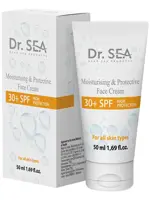 Dr. sea крем для лица увлажняющий защитный SPF30+, крем для лица, 50 мл, 1 шт. фото