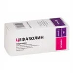 Цефазолин, 1 г, порошок для приготовления раствора для внутривенного и внутримышечного введения, 1 шт. фото