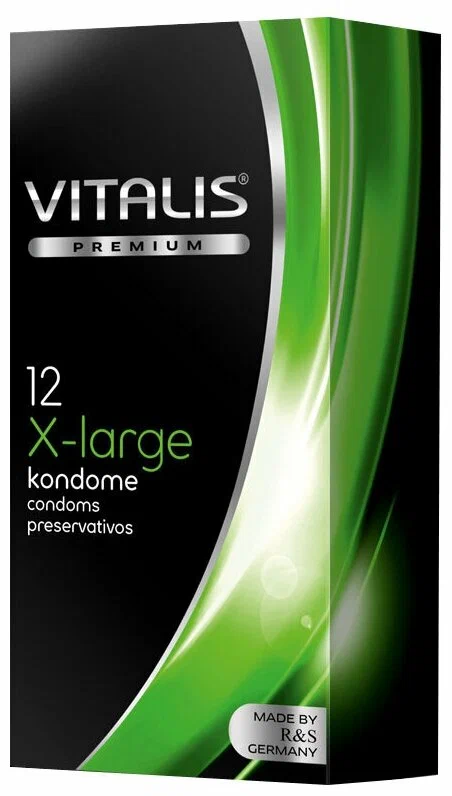 Vitalis Premium X-Large Презервативы увеличенного размера, презервативы, 12 шт. фото