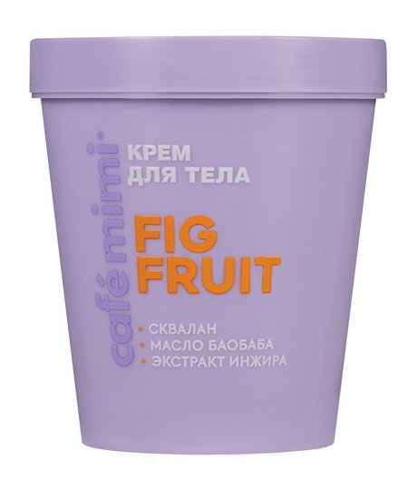 Cafe Mimi Fig Fruit крем-баттер для тела, крем, 200 мл, 1 шт. фото