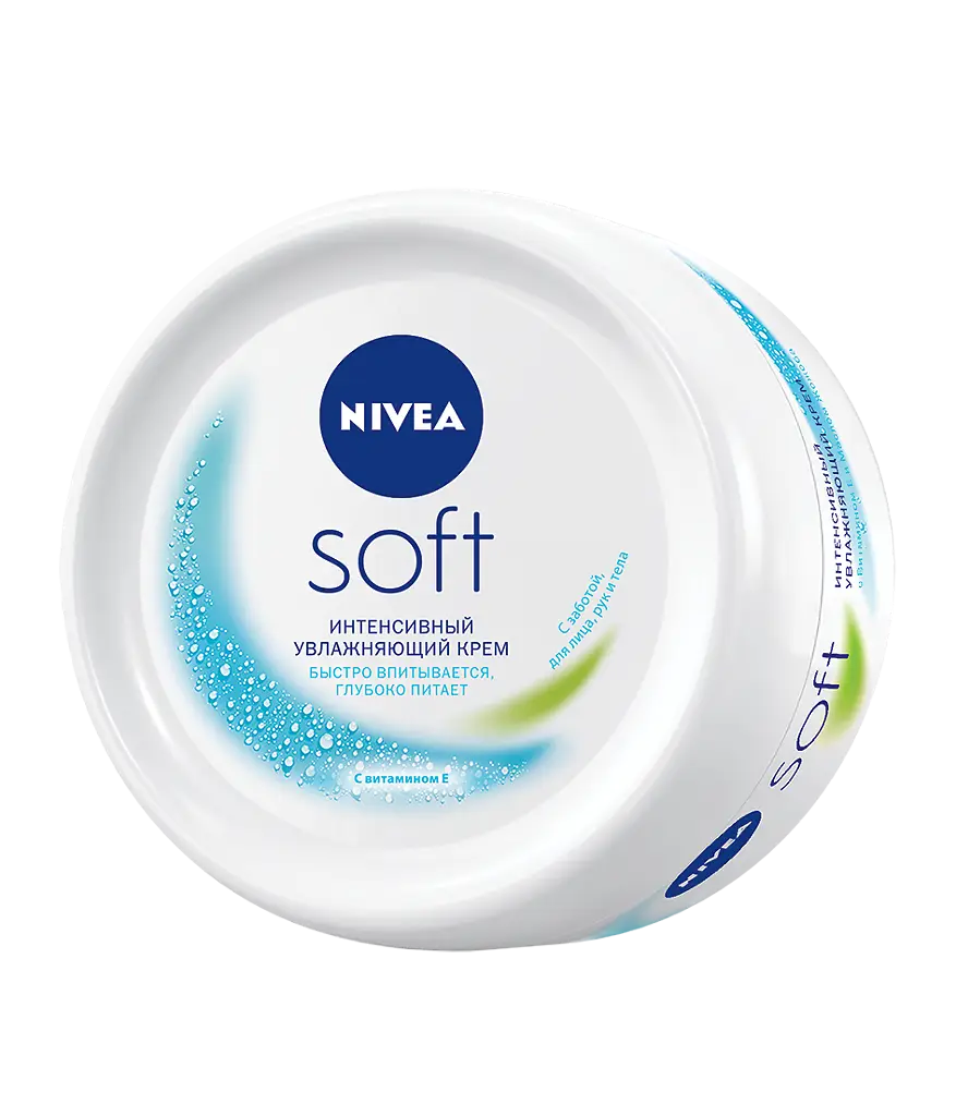 Nivea Soft крем интенсивный увлажняющий, крем, 100 мл, 1 шт. фото