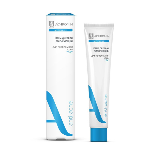 Achromin Матирующий крем для проблемной кожи, крем для лица, 50 мл, 1 шт, дневной фото