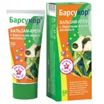 Барсукор бальзам-крем с барсучьим жиром, бальзам для наружного применения, 50 мл, 1 шт, для детей с 3 лет фото