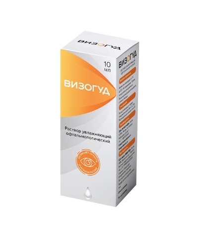 Визогуд, раствор увлажняющий офтальмологический, 10 мл, 1 шт. фото