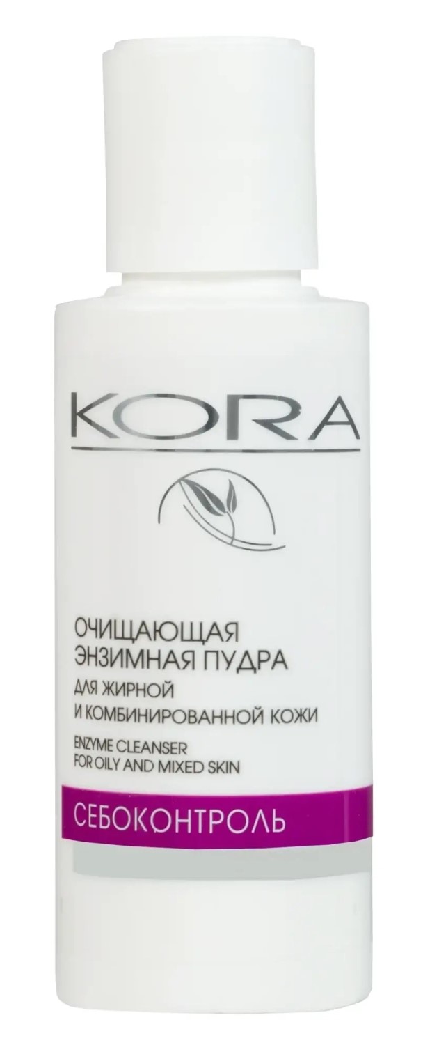 Kora Пудра энзимная очищающая, 100 мл, 1 шт, для жирной и комбинированной кожи фото