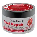 Compliment Total Repair маска для поврежденных ломких и сухих волос полное восстановление, маска для волос, 500 мл, 1 шт. фото