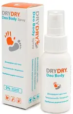 Dry Dry Deo Body дезодорант для тела, спрей, 50 мл, 1 шт. фото