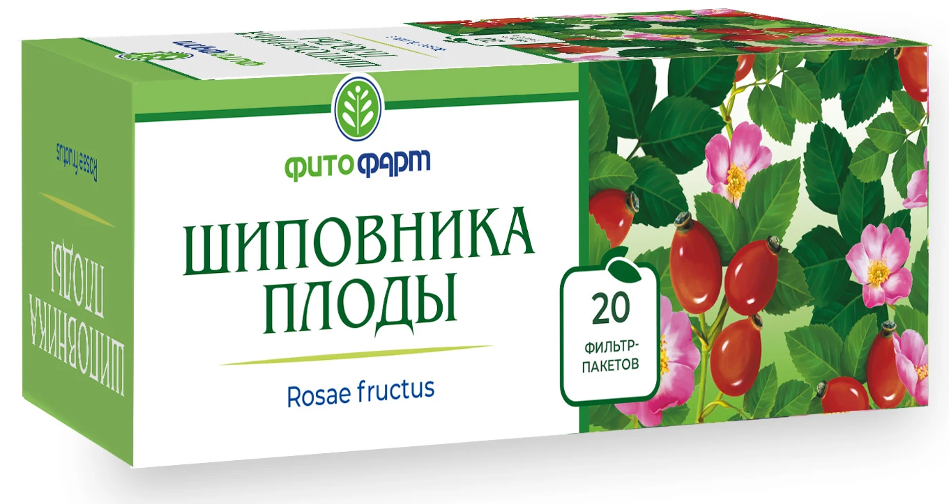 Шиповника плоды, сырье растительное-порошок, 4 г, 20 шт. фото