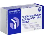 Диклозан Глюкозамин+Хондроитин МСМ, 460 мг, капсулы, 60 шт. фото
