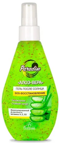 Floresan после солнца «Алоэ-Вера», гель, 160 мл, 1 шт, Ф-258 фото