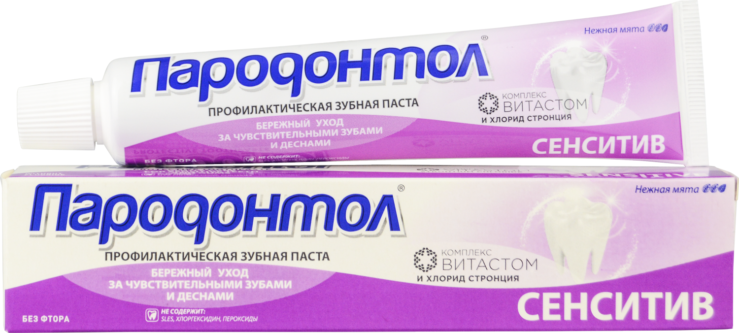 Пародонтол Сенситив, паста зубная, 63 г, 1 шт, для чувствительных зубов фото