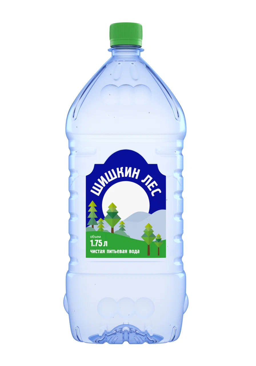 Шишкин лес Вода питьевая, вода питьевая негазированная, 1.75л, 1 шт. фото