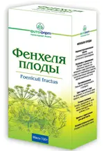 Фенхеля обыкновенного плоды, лекарственное растительное сырье, 100 г, 1 шт. фото