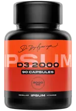 Ipsum Мицеллированный витамин D3, 2000 МЕ, капсулы, 90 шт. фото