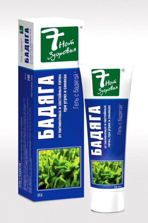 7 нот здоровья Бадяга гель, гель для тела, 50 г, 1 шт. фото