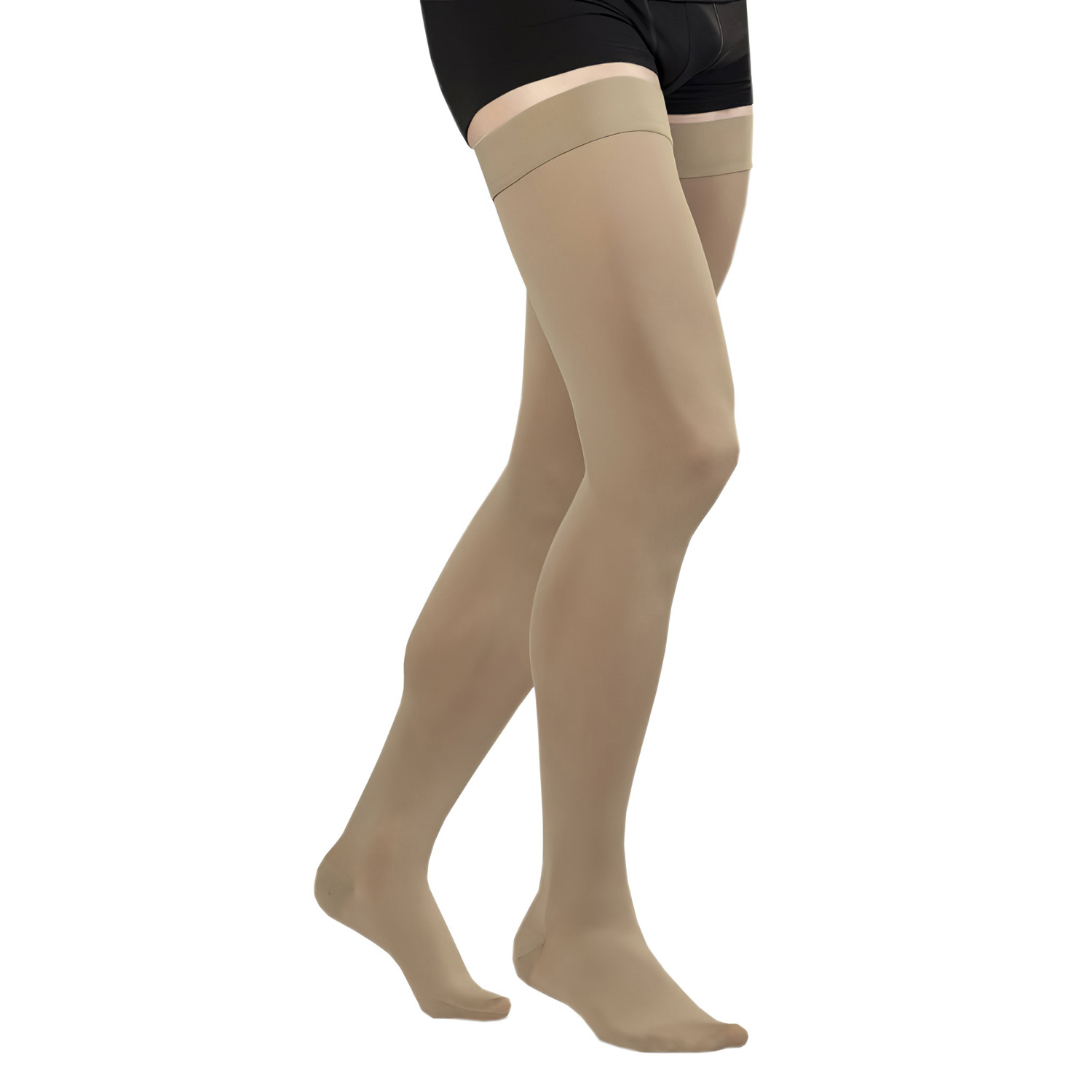 Tonus Elast LUX Чулки медицинские 2 класс компрессии (23-32 mmHg), р. 3, пара, 1 шт, песочный, рост 170-182 см, арт. 0402 фото