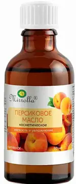 Mirrolla Масло косметическое персиковое, масло косметическое, 50 мл, 1 шт. фото