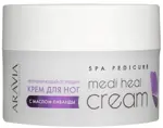 Aravia professional medi heal cream крем от трещин с маслом лаванды регенерирующий, крем для ног, 150 мл, 1 шт. фото
