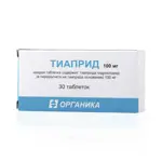 Тиаприд, 100 мг, таблетки, 30 шт. фото 