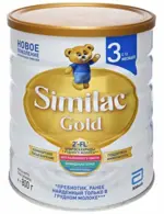 Similac Gold 3, напиток молочный сухой, 800 г, 1 шт, для детей с 12 месяцев фото