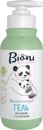 Bioni Детский гель для купания, гель для тела, 250 мл, 1 шт. фото