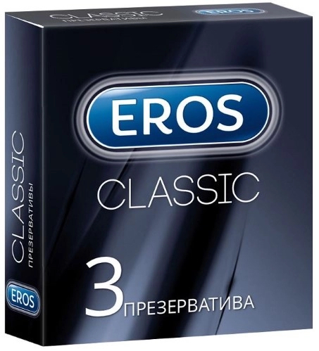 Эрос Классик Презервативы, 3 шт, латексные фото