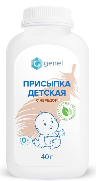 Присыпка детская с чередой, присыпка для детей, 40 г, 1 шт. фото