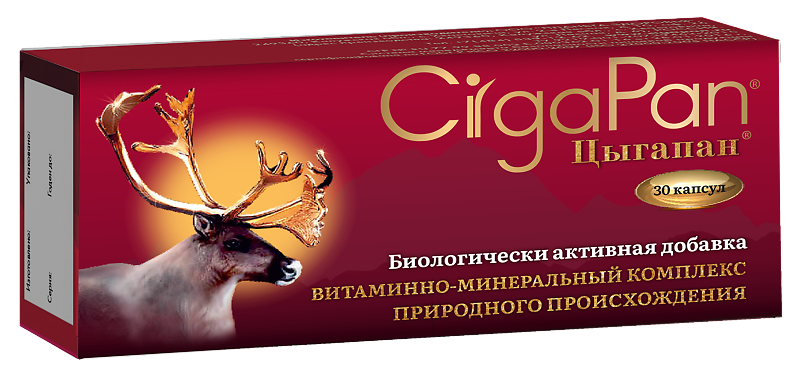 Цыгапан, 400 мг, капсулы, 30 шт. фото