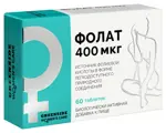 Green side Фолат, 400 мкг, таблетки, 60 шт. фото