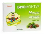Биоконтур Масло кедровое, 330 мг, капсулы, 60 шт. фото