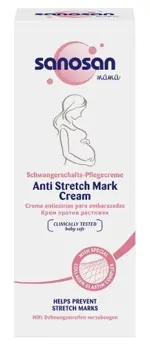 Sanosan Mama Крем от растяжек в период беременности, крем для тела, 200 мл, 1 шт. фото