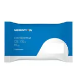 Здравсити Салфетки марлевые медицинские стерильные, 7.5 х 7.5 см, салфетки стерильные, 10 шт. фото
