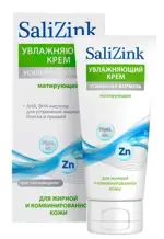 Salizink Крем для лица матирующий увлажняющий, крем, 50 мл, 1 шт, для жирной и комбинированной кожи фото