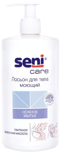 Seni Care Лосьон для тела моющий, лосьон, 500 мл, 1 шт. фото