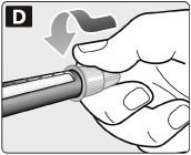 Инструкция по применению Тресиба ФлексТач, 100 ЕД/мл, раствор для подкожного введения, 3 мл, 5 шт. - схема 7