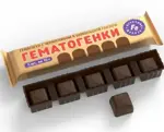 Гематогенки с черносливом в шоколадной глазури, плитка, 10 г, 5 шт. фото