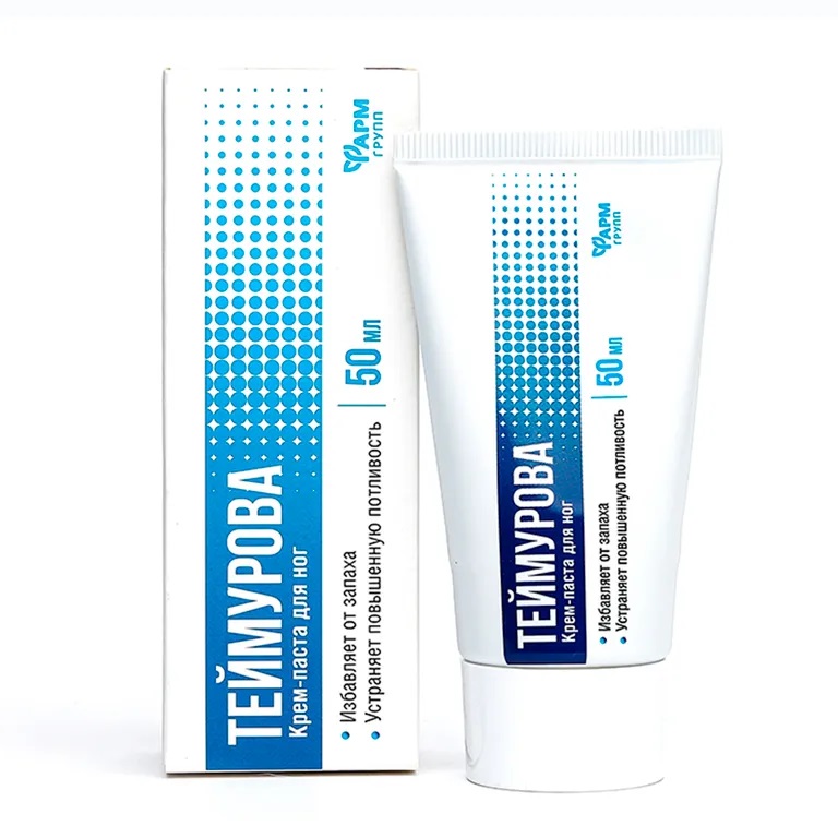 Теймурова крем-паста для ног, крем-паста, 50 г, 1 шт. фото