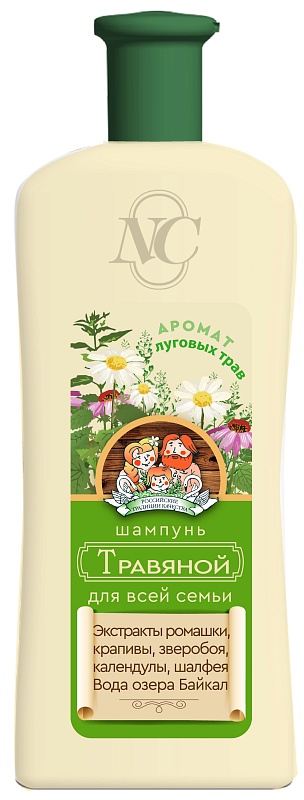 Невская Косметика Шампунь для волос Травяной, шампунь, 400 мл, 1 шт. фото