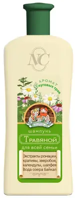 Невская Косметика Шампунь для волос Травяной, шампунь, 400 мл, 1 шт. фото
