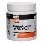PWR Рыбий жир с омега-3, капсулы, 180 шт. фото