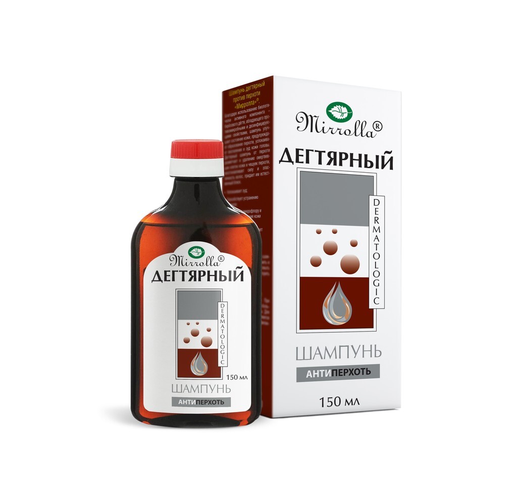 Шампунь Дегтярный, шампунь, 150 мл, 1 шт, против перхоти фото
