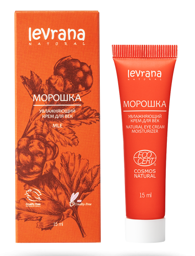 Levrana крем для век увлажняющий, крем, 15 мл, 1 шт, морошка фото