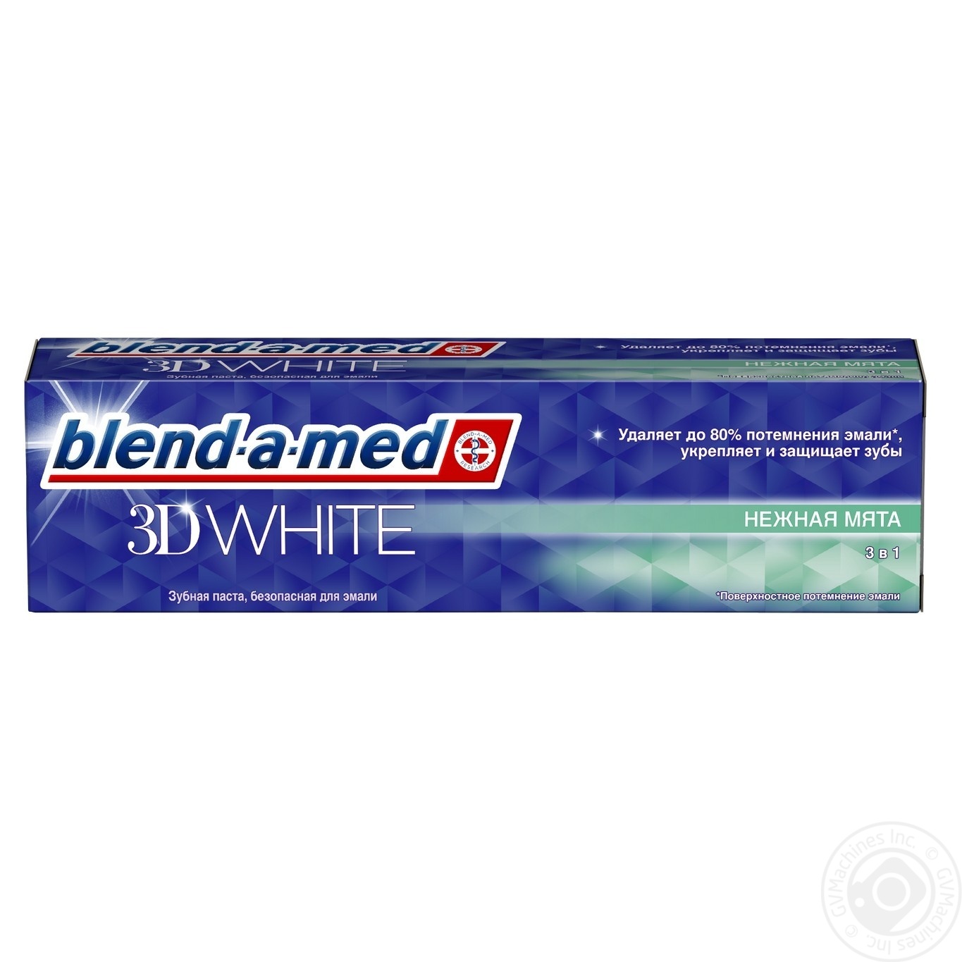 Blend-a-Med 3D White Зубная паста, паста зубная, 100 мл, 1 шт, Нежная мята фото
